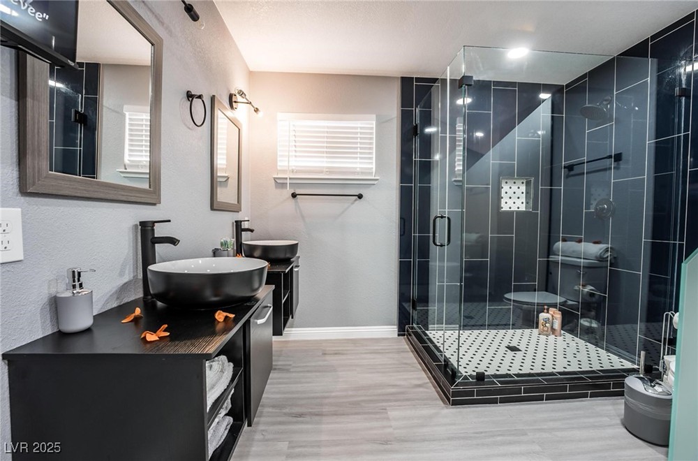 Bathroom at the Trudy Lane sober living home in Las Vegas